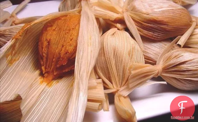 Peru (ou frango) e batata-doce Hash