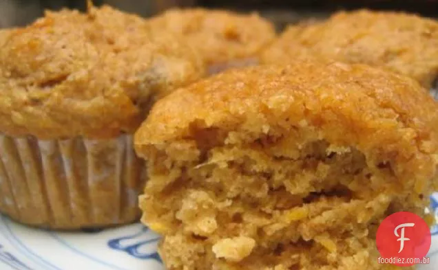 Muffins De Batata Doce De Trigo Integral