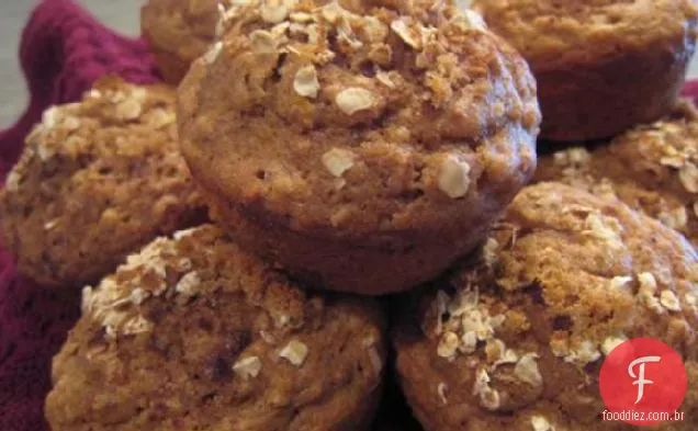 Muffins De Aveia Com Batata-Doce