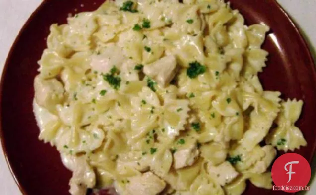 Frango Com Creme De Limão Com Macarrão