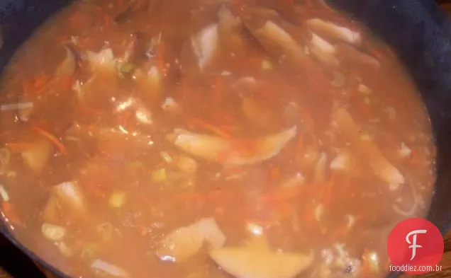 Salada De Frango Festiva