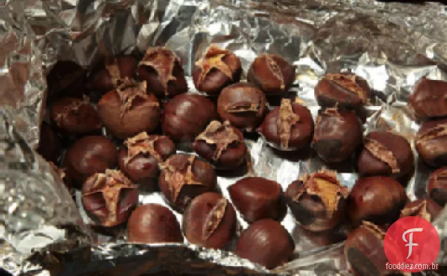 Receita De Castanhas Assadas No Forno