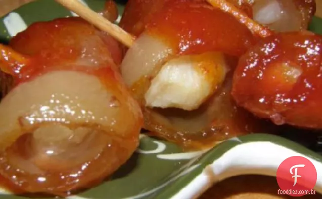 Bacon Envolto Castanha De Água