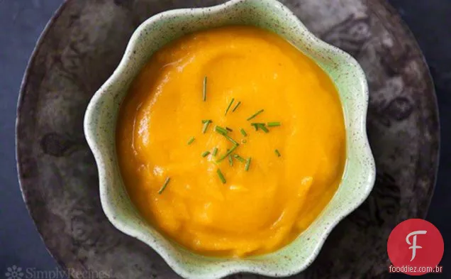 Sopa De Maçã De Abóbora