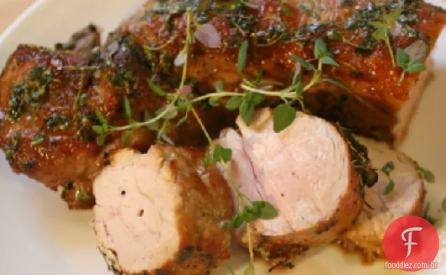 O Ingrediente Secreto( Mel): Lombo De Porco Assado Com Mel-Tomilho