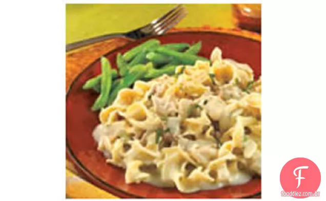 Frango-Macarrão Parmesão