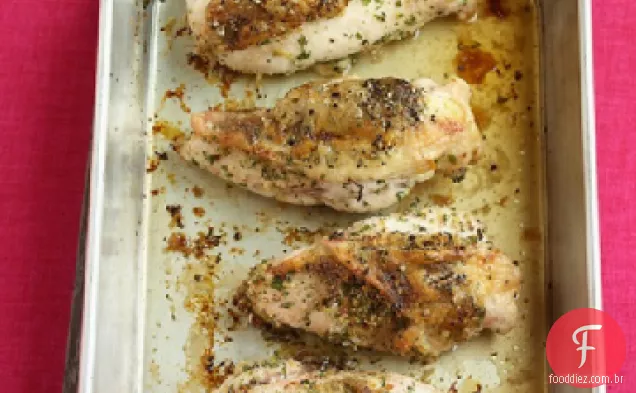 Parmesão-Peitos De Frango Recheados