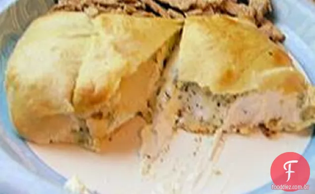 Aperitivo De Cream Cheese Assado