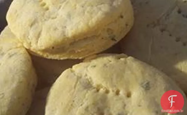 Biscoitos De Fubá Sálvia