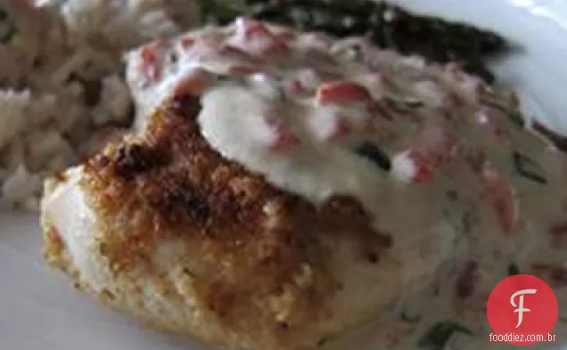 Frango Em Creme De Manjericão