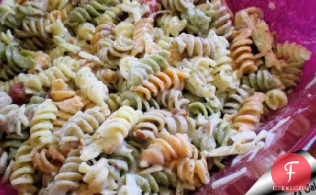 Salada De Macarrão Rancho Com Bacon