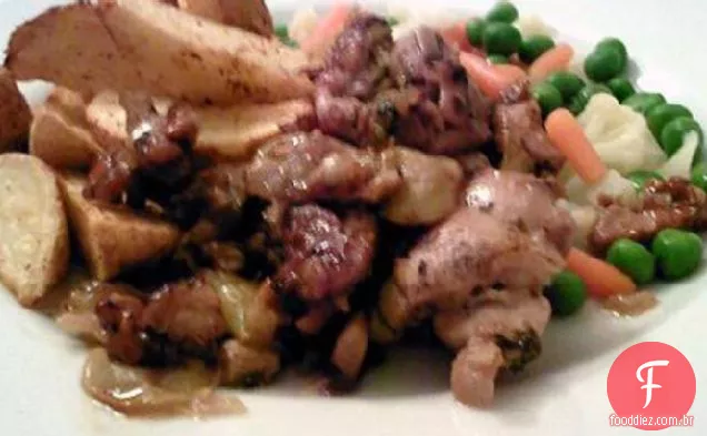 Noz pegajosa e Frango De Uva