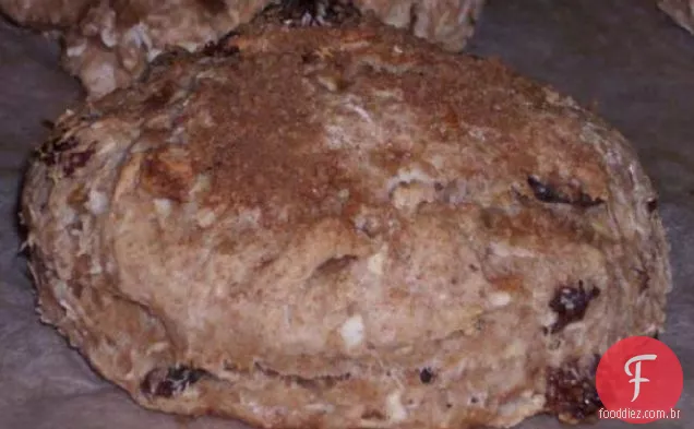 Maçã Integral E Canela Scones