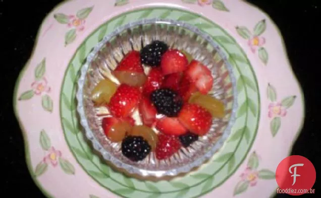 Salada de frutas para um