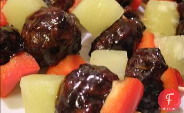 Burger Bites Shish Kebab