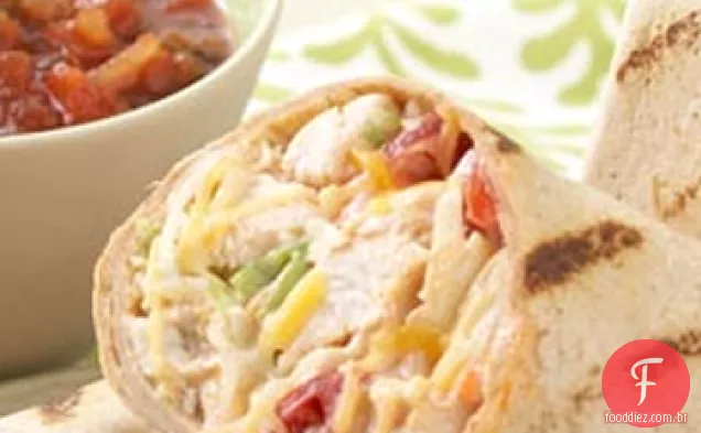 Baja Grelhado Frango Envoltório