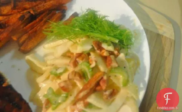 Salada de erva-doce e maçã