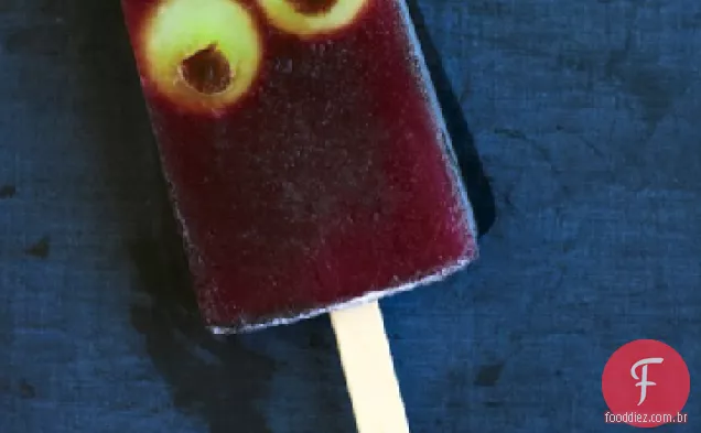 Grape-Lemonade Ghost Ice Pops