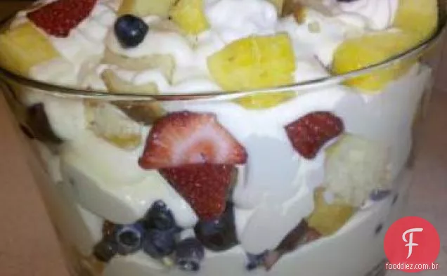 Pequena Itália italiana de Maggiano ninharia com frutas da estação