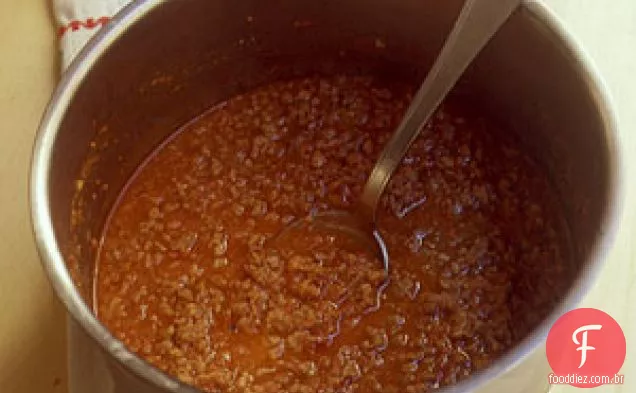 Molho De Carne À Bolonhesa