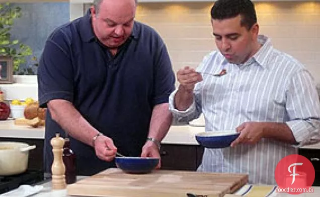 Carne De Porco Estilo Country Com Feijão Branco