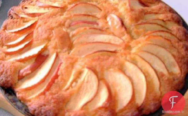 Bolo De Esponja De Maçã De Outono