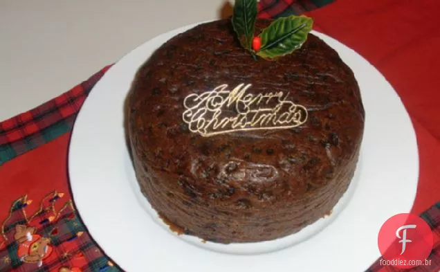 Pudim de Natal da mãe