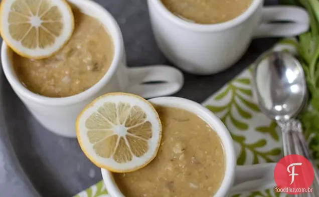 Sopa De Lentilha De Limão