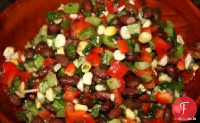 Magrinha Magia Salada De Feijão Preto
