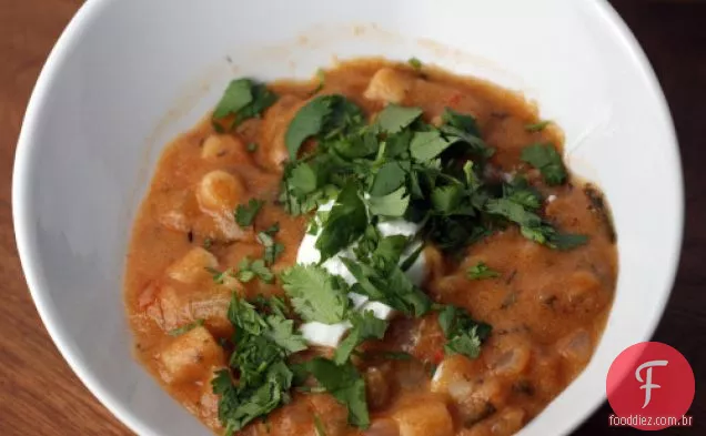 Sopa De Tomate, Sêmola E Coentro