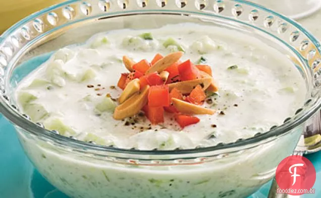 Sopa Cremosa De Pepino