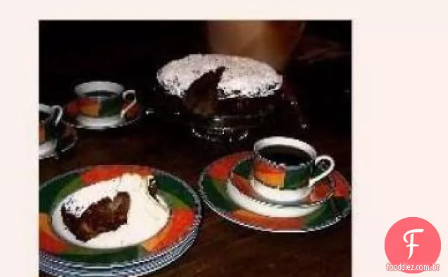 Pudim Chocolate Maçã