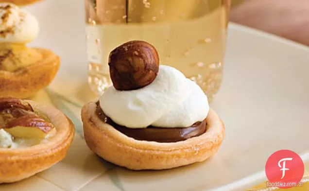 Tartlets De Chocolate E Avelã