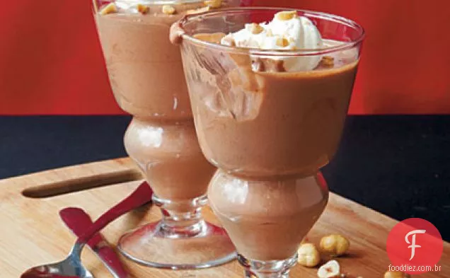 Mousse De Chocolate E Avelã