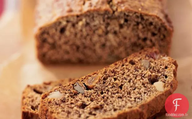 Caqui doce e Pão de noz torrado