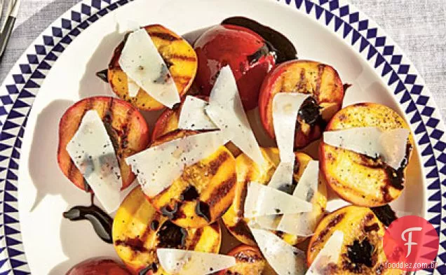 Fruta De Pedra grelhada com esmalte balsâmico