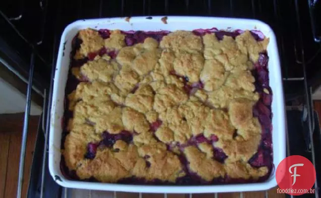 Torta de Crumble de maçã de Linquenda