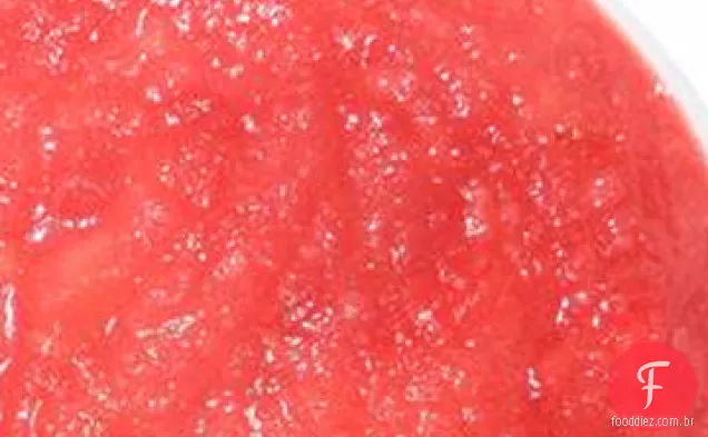 Molho De Maçã De Cranberry De Férias
