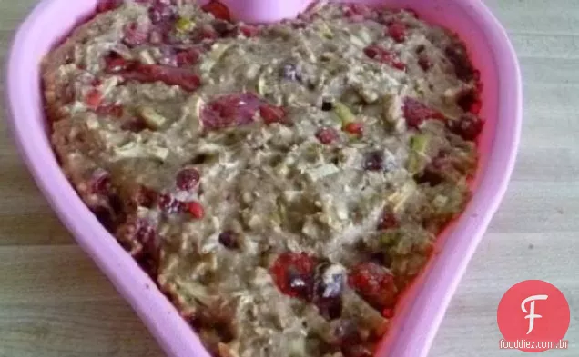 Pão de maçã, Cranberry e noz