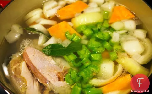 Caldo De Galinha Caseiro
