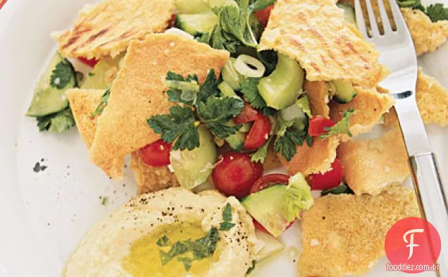 Salada De Pão Libanesa