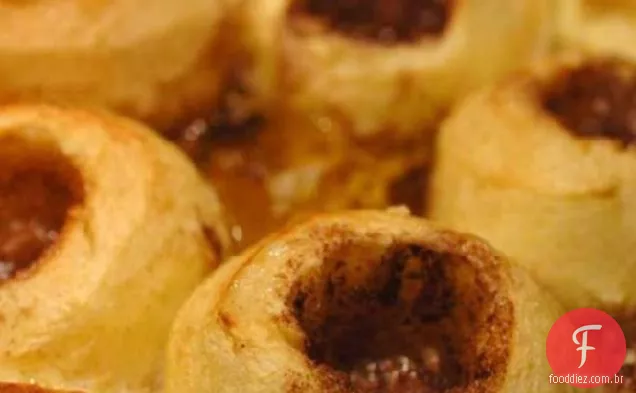 Pudim De Nottingham....maçã e creme (Britânico)