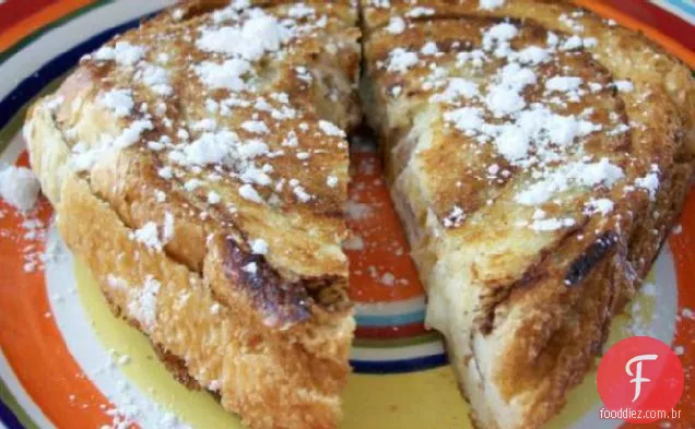 Delicioso Café Da Manhã Queijo Grelhado