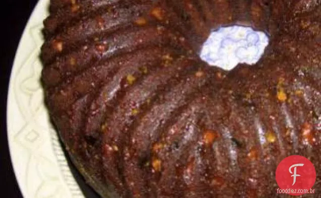 Bolo Bundt Laranja Damasco