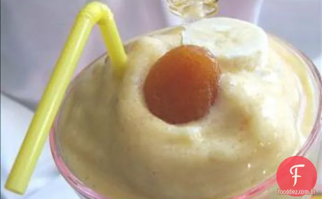 Smoothie De Banana De Damasco