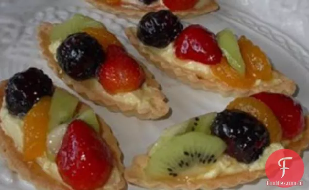 Torta Italiana De Frutas Frescas