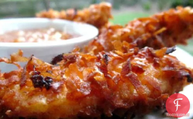 Frango Com Crosta De Coco Caiena