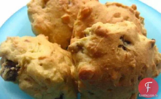 Sem Glúten /Leite Livre Painço Frutas Scones