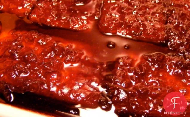 Molho de damasco para churrasco