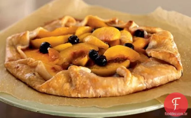 Blueberry-Peach Galettes